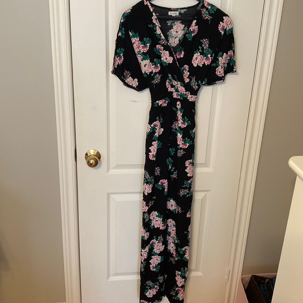 Floral midi dress